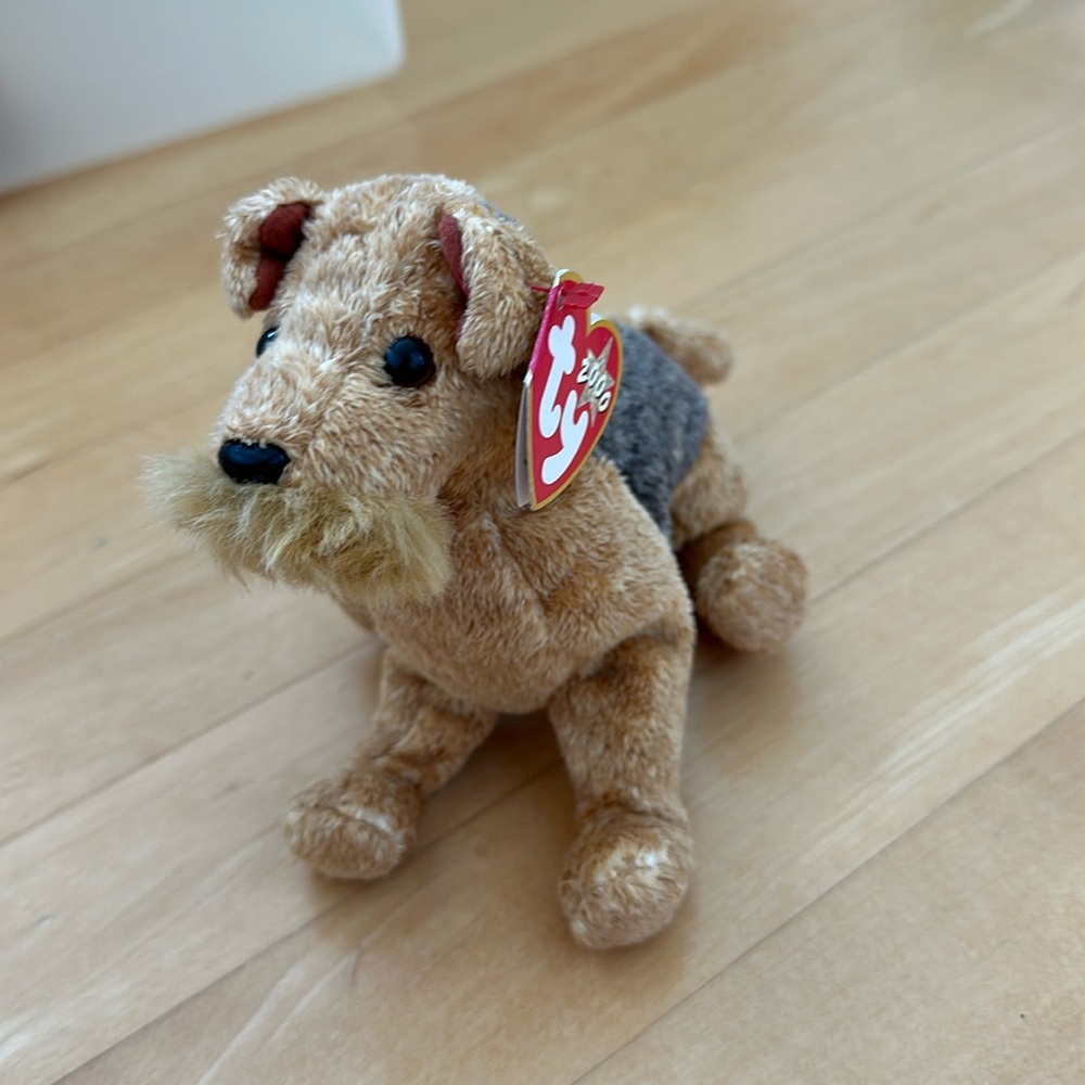 Whiskers Beanie Baby Ty Plush Toy